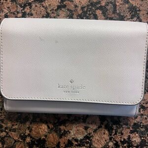 Kate Spade silver  Wallet Minimalist Design